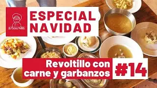 Reto con el caldo de Navidad - Nº14: Revoltillo de carne y garbanzos