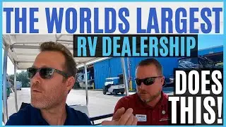 WE HAVE NEVER SEEN AN RV DEALER LIKE THIS! (LAZYDAYS RV TAMPA FLORIDA)