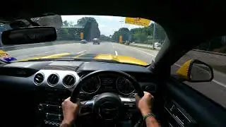 2016 Ford Mustang 2.3 Ecoboost POV Drive Malaysia | Day Drive