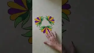 Adjustable reusable readymade rangoli designs 🌺✨ 📈👍 #trending #daily #shorts #ready #rangoli #design