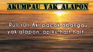 Cover AI~AKUMPAU YAK ALAPON~LIRIK&LAGU~JEFFRIN JAINTANG & RUZAIDI ROBOT