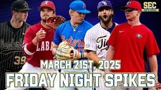 FRIDAY NIGHT SPIKES | ELECTRIC Showdowns All Across The SEC Baseball Landscape