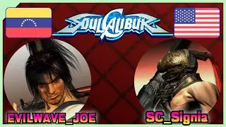 Soulcalibur || EVILWAVE_JOE 🇻🇪 VS 🇺🇸 SC_Signia || FLYCAST FIGHTCADE 2
