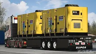 ETS2 1.46 SDC Flatbed Trailer | Euro Truck Simulator 2 Mod