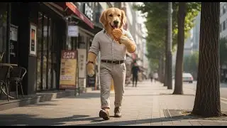 Sunny&rsquo;s first day in Seoul #torii&sunny, #doganimation , #sunny, #goldenretriever , #cutedog