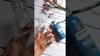 bottle painting| bottle art -(20) #shorts #diy #bottleart