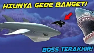 Final BOSS! ANAK Paus ORCA Melawan HIU Megalodon - Feeding Frenzy Indonesia (PC)