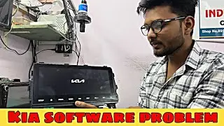 Kia blink problem | kia music system stuck on logo | kia logo pe hang | kia black screen #kia