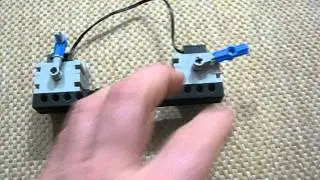 Lego motor - wire drive transmission