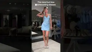 Blue homecoming dresses 💙 #fashion #hoco #hocodress #homecomingdress #homecoming