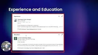 LinkedIn - Connections, Experience, Services, Featured, Portfolio & More