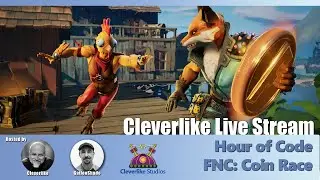 Hour of Code Fortnite Creative Coin Race