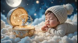 Moon Bunny Dream 🌙 Gentle 3 Hours Baby Lullaby for Sweet Sleep #Lullaby
