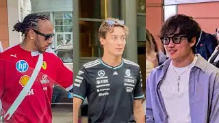 F1 DRIVERS leaving MONACO GRAND PRIX Today!! LEWIS HAMILTON, GEORGE RUSSELL, YUKI TSUNODA,..