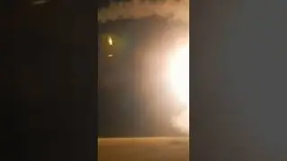 🚀Footages of the launch of two P-800 Onyx missiles on Ukrainian territory.💥