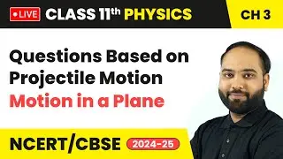 Questions Based on Projectile Motion - Motion in a Plane | Class 11 Physics Chapter 3 | CBSE 2024-25