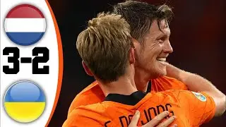 NETHERLAND Vs UKRAINE 3-2 UEFA EURO 2020 / 2021 All Goals And Extended Highlights