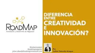 Diferencia entre creatividad e innovaci&oacute;n- 1MINUTO DE INNOVACI&Oacute;N