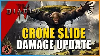 Diablo 4 - CRONE SLIDE Update! INSANELY STRONG TRAMPLESLIDE BUILD