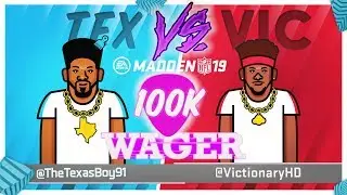 BACK TO BACK 98 PULLS!!!! | 100K Pick Reroll Wager Vs Victionary | Madden 19 Ultimate Team