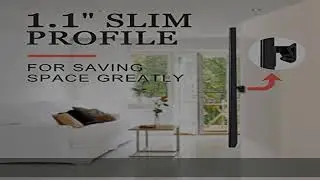 No Stud TV Wall Mount, Drywall Studless TV Hanger No Damage, No Drill, Non Screws, Dry Wall Flat Sc