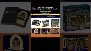 FREE LEGO September 2025 Promotions & GWP Revealed &ndash; Harry Potter Back to Hogwarts School #lego