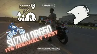 We Tested Suzuki DR650 and It's INSANELY Fast