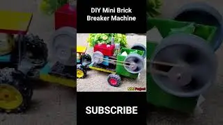 DIY Mini Brick Breaker Machine Breaking Bricks