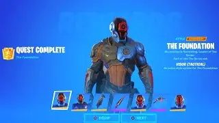 Fortnite - Assist In Eliminating Gunnar To Unlock The Foundation's BuIlt IN Emote!