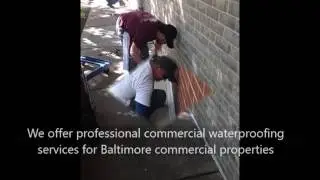 Commercial Waterproofing Contractor - Baltimore, MD -  443-304-2237