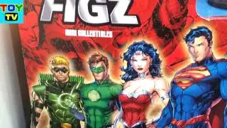 Justice League Mini Figz Mini Collectables Superman Green lantern Wonder Woman HawkEye