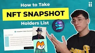 SNAPSHOT NFT SOLANA HOLDERS ✅​ Get a List of NFT Holders without Coding