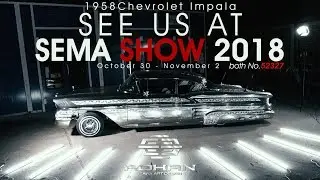 SEMA SHOW 2018 debut!  Engraving metal paint impala project ! !  [ROHAN Izawa Art Design Japan]