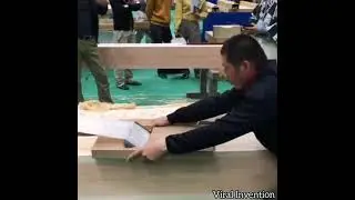 SHAVING WOOD WITH A 300MM WIDE KANNA BLADE!🤯|VIRAL INVENTION