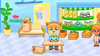 Ginger Is Crying and Eating Alone Without Family | Talking Tom & Friends World 2026