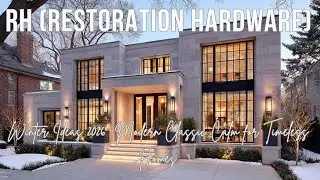 RH Restoration Hardware Winter Ideas 2026  Modern Classic Calm for Timeless Homes