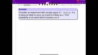 Labtube-(Finite Math)-Example for Properties of Probability: Probability of sample points