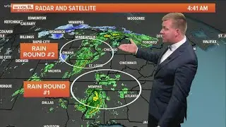 Two waves of rain today as we approach a chilly Easter weekend | WTOL 11 Weather