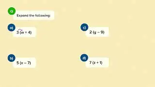 Expanding Single Brackets 1 | Mathematics GCSE | Foundation