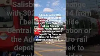 Adelaide DMU train 3026 and 3014