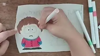 south park Clyde donovan and Dave Tucker draw for kids