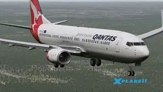 XPlane 11 Gameplay - B737-800 KSEA KPDX - 124thatc - ZIBO mod