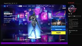Live Fortnite Eternal Knight skin gameplay chapter 4