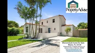 Casa Del Sol: Shenandoah Home for Sale.  Miami, FL 33135