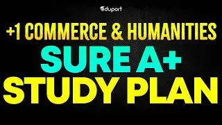 Plus one Commerce & Humanities | Sure A+ study plan
