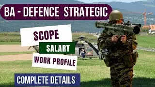 BA Defence and Strategic Planning | Adventurous career after class 12 Arts/Commerce/Science