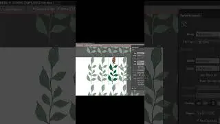 How to create leaves seamless pattern | #seamless #pattern #leavespattern #patterndesign