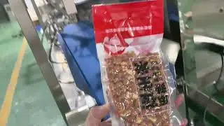 Peanuts Automatic Packing Machine With Vacuum Exhuast Function 丨Filling Sealing Machine 丨Doypack