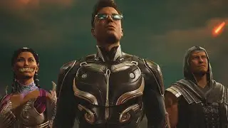 Johnny Cage Becomes The True Champion Of Armageddon | Liu Kang Erases Shang Tsung  - MK 1 Ending