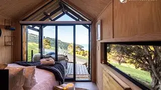 Incredible Tiny House with Amazing Views in Akaroa, South Island, New Zealand